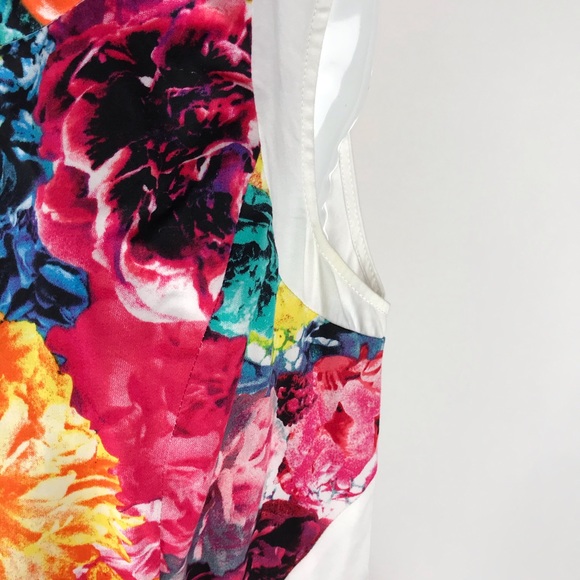 Prabal Gurung For Target Floral Crush Dress Sz 8 - Picture 5 of 6